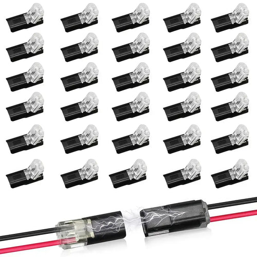 Luhaka®🔥Double-Wire Plug-in Connector Led Light Strip Connectors 2 Pin