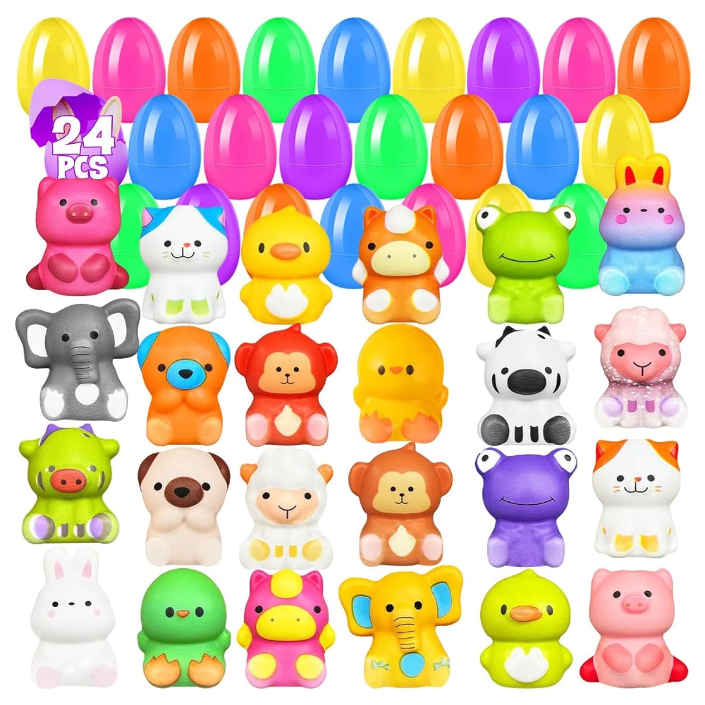 Luhaka® Easter Eggs Prefilled Slow Rising Squishy Toys
