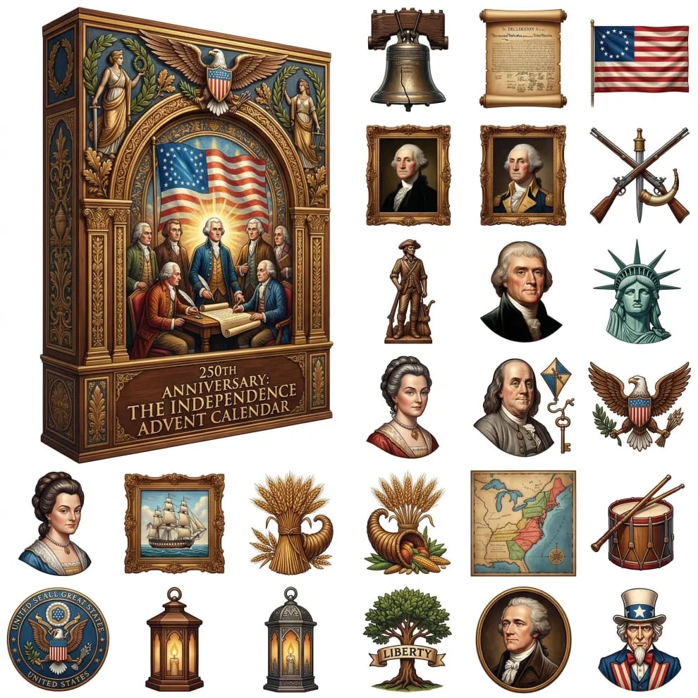 🇺🇸 America's 250th Anniversary: The Independence Advent Calendar(Be part of history)