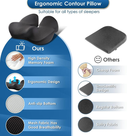Luhaka®  🎁🎁Ergonomic Memory Foam Seat Cushion