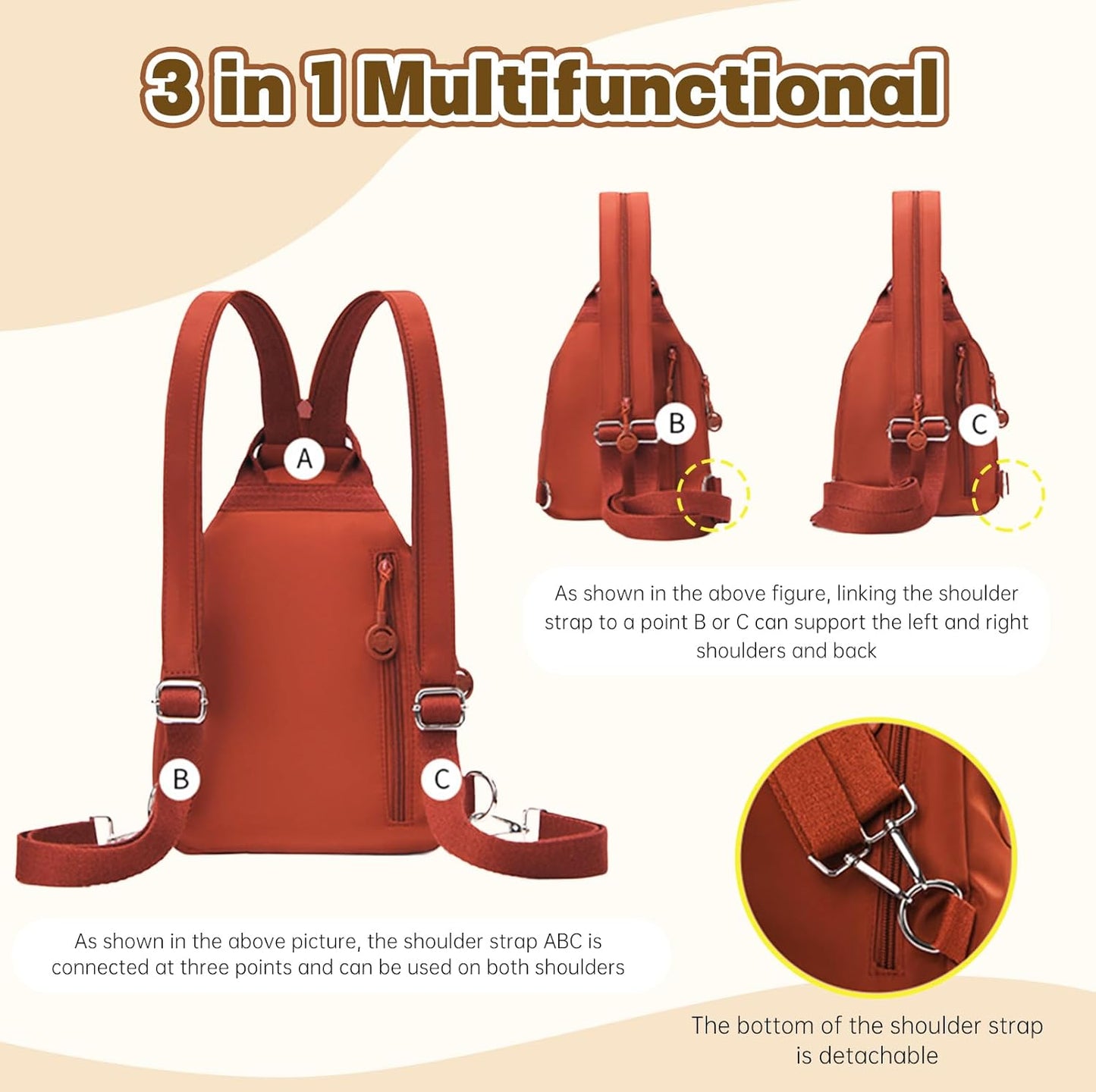 Luhaka®  🔐2026 Premium Anti-Theft 3-in-1 Tote — Smart Hidden Pockets. Convertible Straps & Waterproof🌟