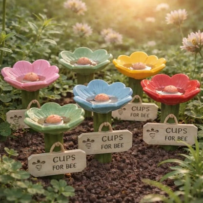 Luhaka® 🐝LAST DAY 49% OFF - Flower-Shaped Bee Watering Station💧