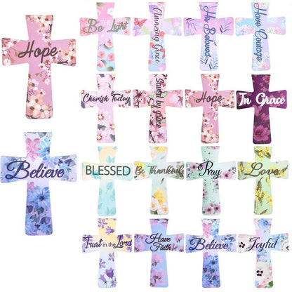 Sfrcord® 📖16 Pcs Magnetic Cross Bookmarks Gifts for Bible Study. Readers. Teachers. Students🌸✝️