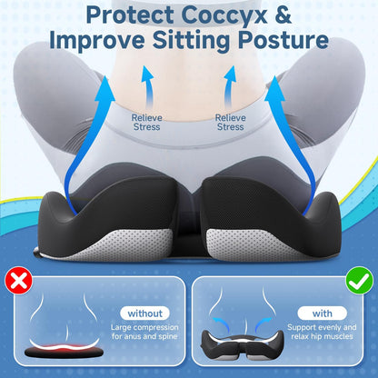 Luhaka®  🎁🎁Ergonomic Memory Foam Seat Cushion