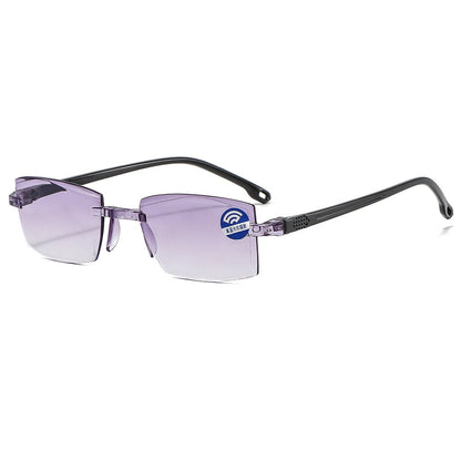 Luhaka® 🎁Clarkod Sapphire High Hardness Anti-blue Progressive Far And Near Dual-Use Glasses