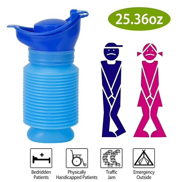 Luhaka®Last Day Sale 49% OFF🔥- Unisex Collapsible Emergency Urinal