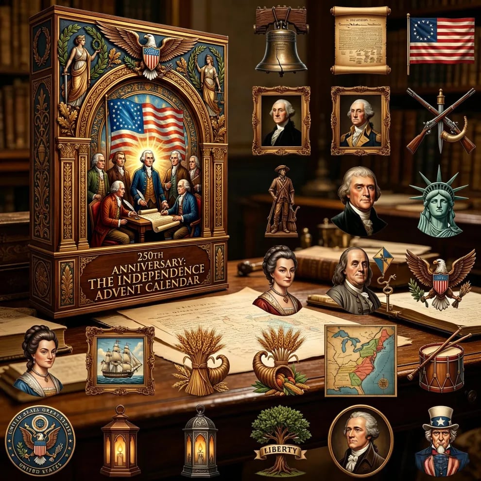 🇺🇸 America's 250th Anniversary: The Independence Advent Calendar(Be part of history)