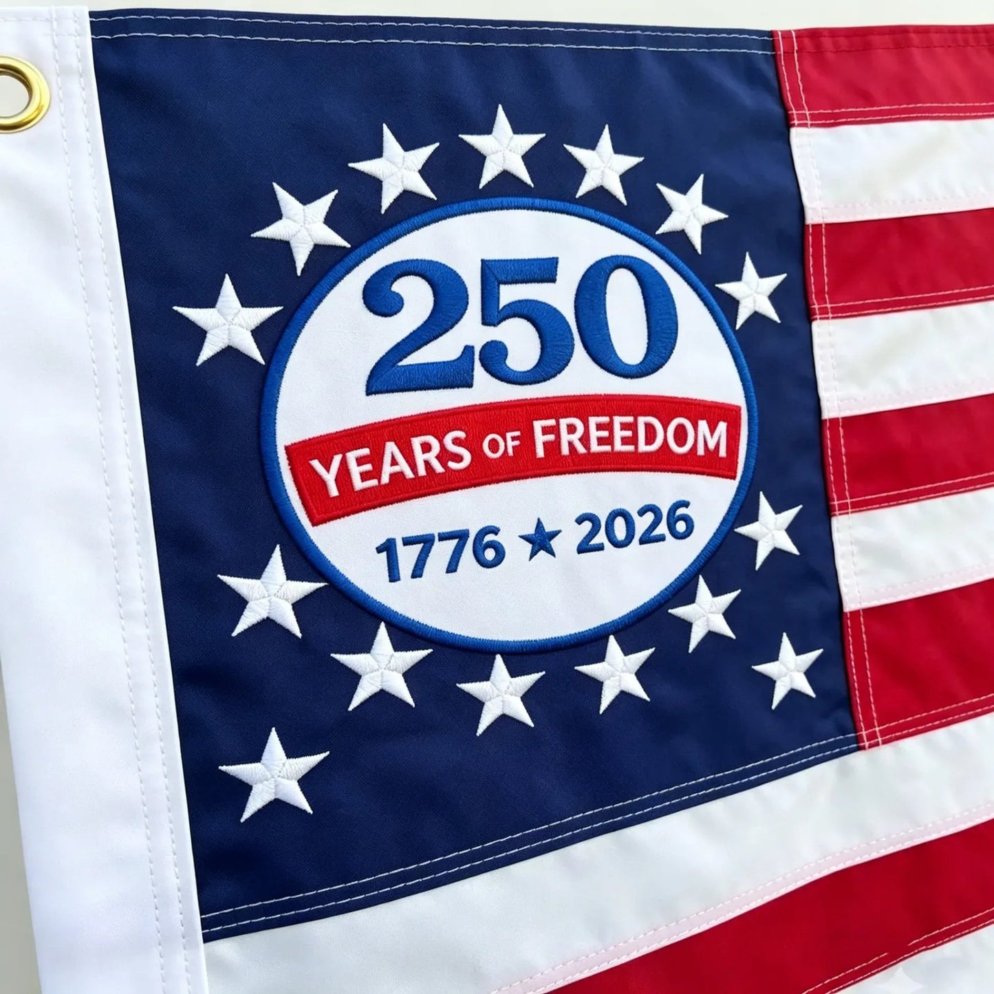 Last Day 49% OFF🔥250th Anniversary USA Commemorative Flag (3x5 Ft).Double-Sided Embroidered