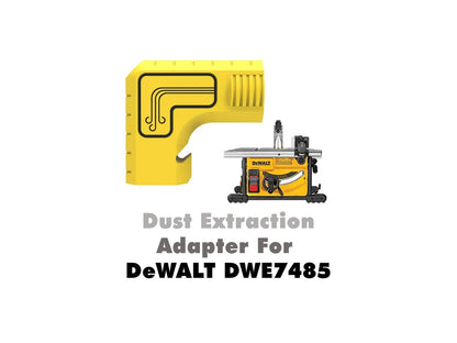 Luhaka® 🔥Last Day 49% OFF - 🛠️DeWalt Table Saw Dust Extraction Adapter🪵✨Vacuum-Free Gravity Dust Collection. Bucket-Ready. Zero-Cleanup Design