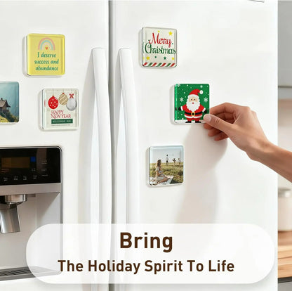 🎞✂  DIY 3D Crystal Acrylic Fridge Magnet Kit