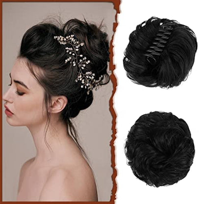 Luhaka® Claw Clip Messy Bun Hair Piece