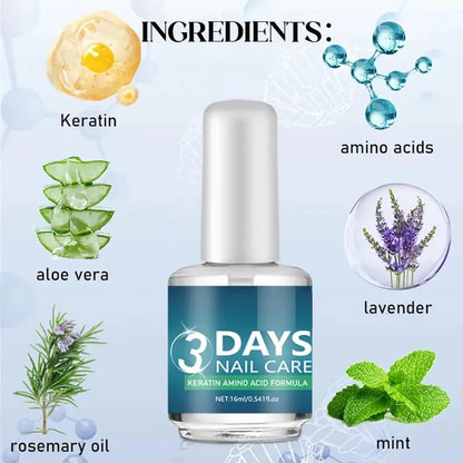 Luhaka® 💖LAST DAY - BUY 1 GET 1 FREE!!💕ROZINO 3 Days Nail Care Formula