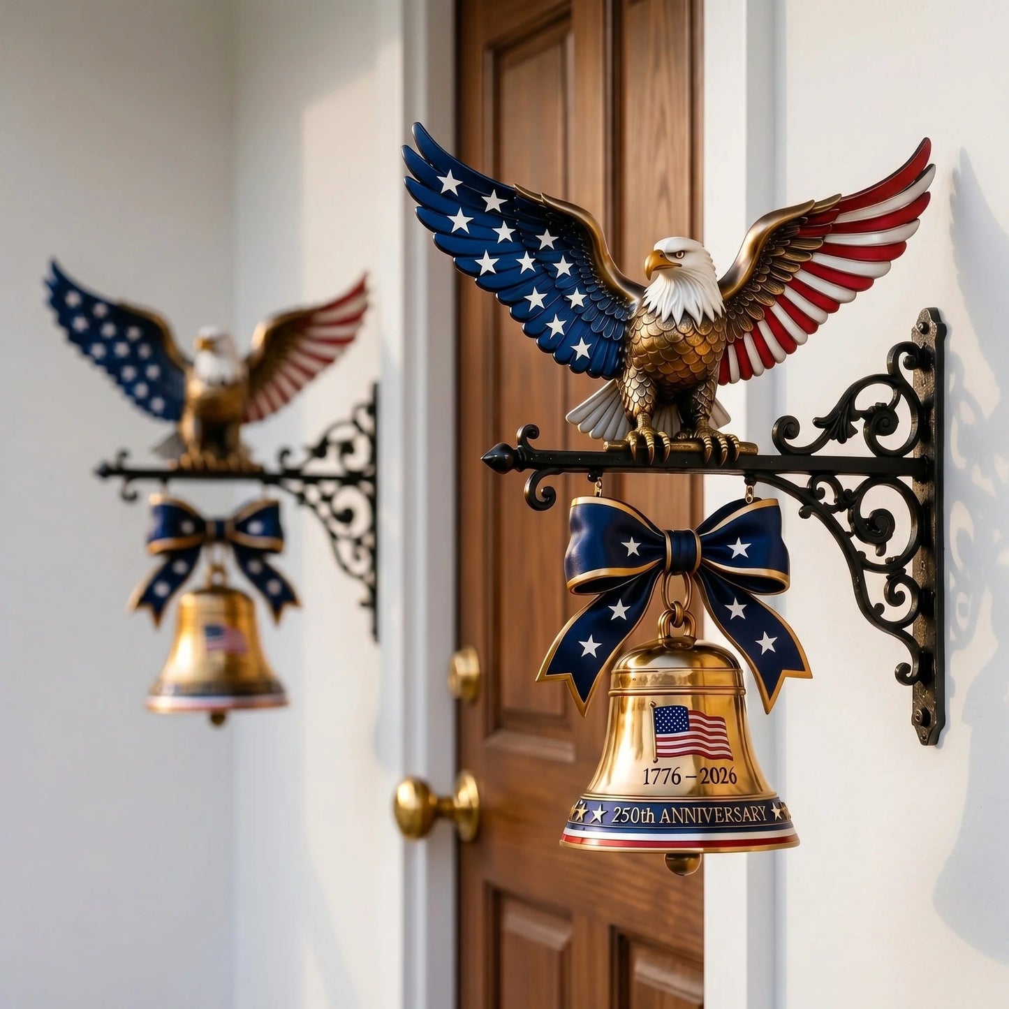 🇺🇸 Ring in the Semiquincentennial: 1776-2026 Spirit of Liberty Eagle Bell