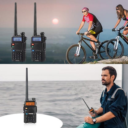 Luhaka® UV-5R Ham Radio Long Range UV5R Two Way Radio Dual Band Walkie