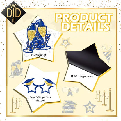 🎓 2026 Grad Car Magnets 🧲 – 30-Piece Set for Celebration Decor (Cars. Fridges & More) 🎁Buy 2 Free Shipping