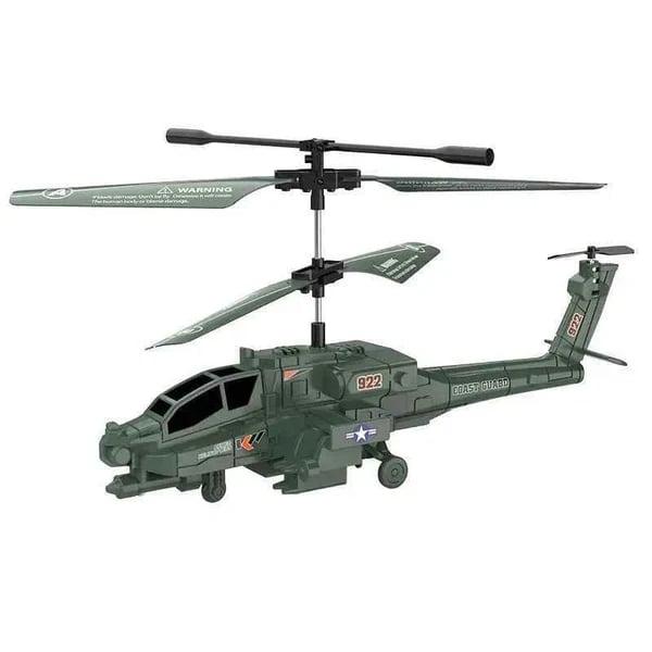 Luhaka®  3.5 Channel Military RC Helicopters with LED Light. Altitude Hold. One Key Take Off/Landing