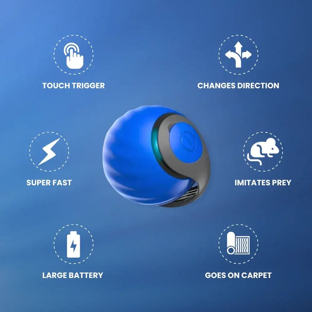Luhaka® 🔥Interactive Electric Rolling Ball with Teasing Tail
