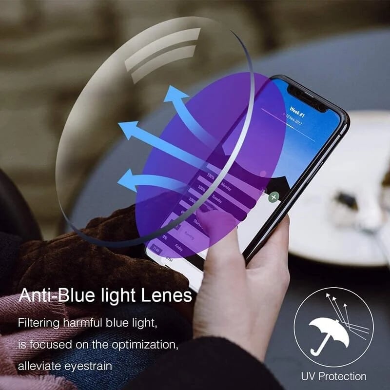 Luhaka® 🎁Clarkod Sapphire High Hardness Anti-blue Progressive Far And Near Dual-Use Glasses