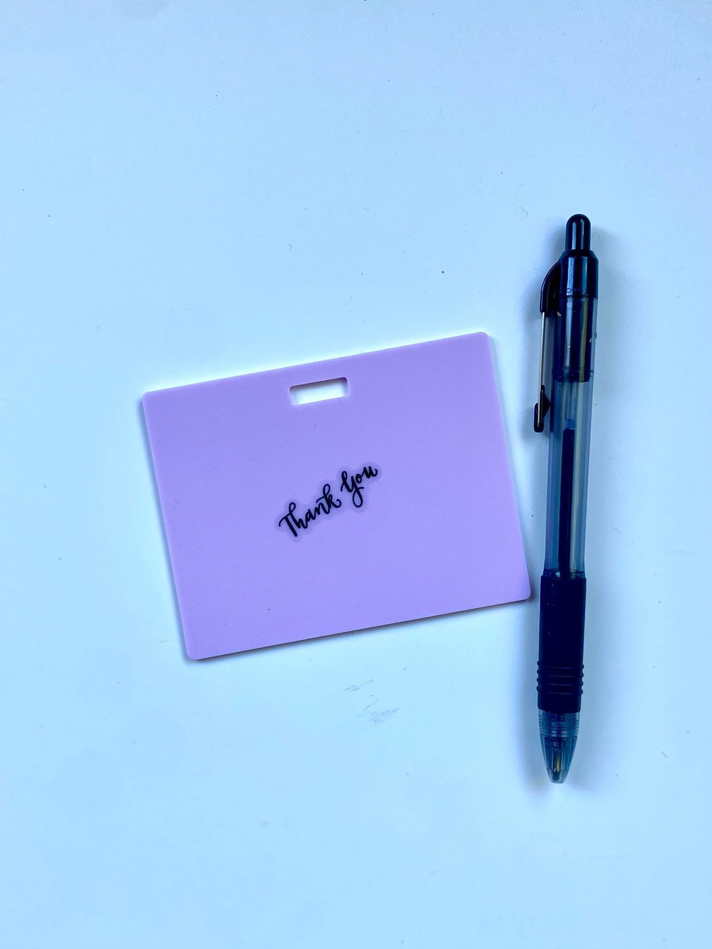 🩺Erasable Badge Note | Dual-Side Writable. Fade-Proof & No Blur (🖊Write. Wipe. Repeat.) 🎁Free Badge Clip Included📋