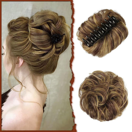 Luhaka® Claw Clip Messy Bun Hair Piece