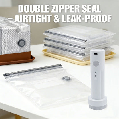 Luhaka® 9-Piece Rechargeable Vacuum Compression Bag Set