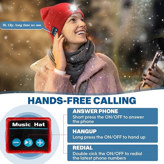 LED Bluetooth Beanie