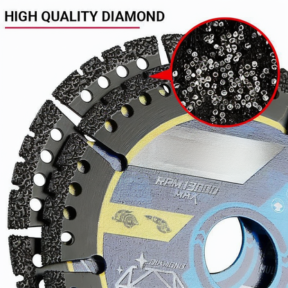 Luhaka®  🛠️ ✨ 4.5 Multi-Material Diamond Blade - Zero Compromise. Max Durability