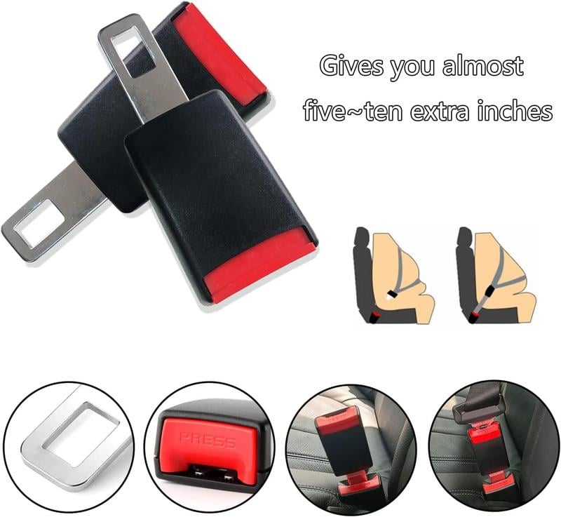 Cilifer® Car Belt Buckle Extension Seat Belt Clips