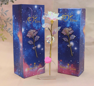 Rose + Gift Box + Socket
