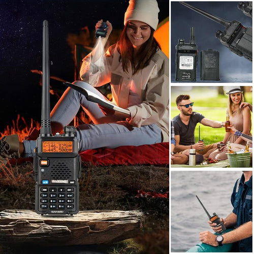 Luhaka® UV-5R Ham Radio Long Range UV5R Two Way Radio Dual Band Walkie