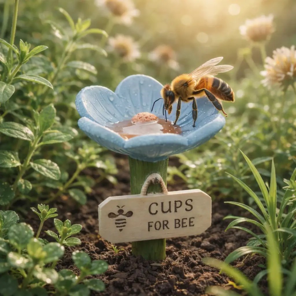 Luhaka® 🐝LAST DAY 49% OFF - Flower-Shaped Bee Watering Station💧