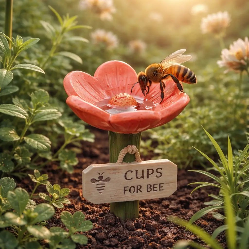 Luhaka® 🐝LAST DAY 49% OFF - Flower-Shaped Bee Watering Station💧