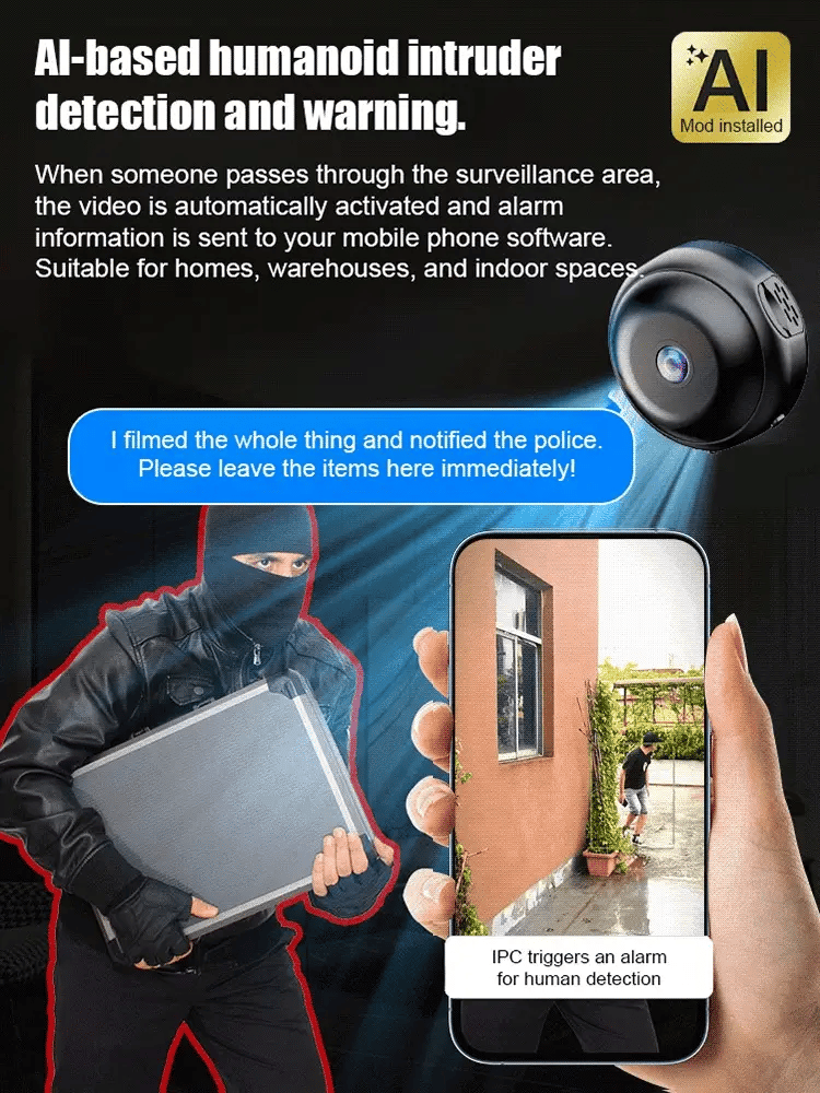 Cilifer®   Wireless Remote Monitoring No WIFI or electricity required💯Tiny and installs in 1 second ⚠️Remote real-time viewing