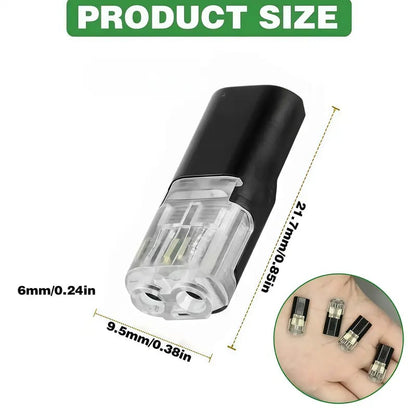 Luhaka®🔥Double-Wire Plug-in Connector Led Light Strip Connectors 2 Pin