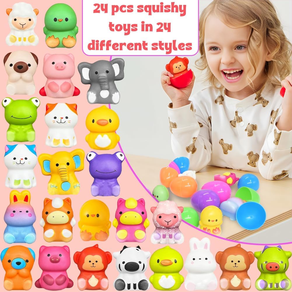 Luhaka® Easter Eggs Prefilled Slow Rising Squishy Toys