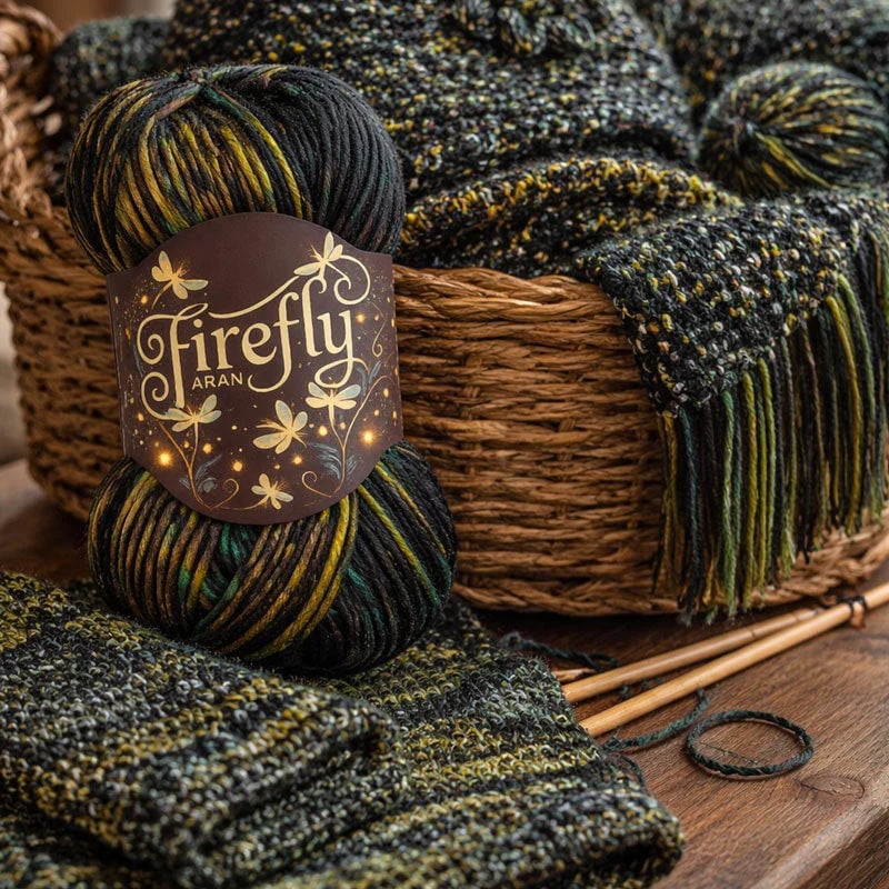 Luhaka® ✨Iridescent Shimmer Yarn: A Touch of Magic in Every Stitch