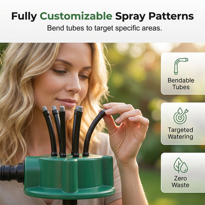 ⏰🔥LIMITED TIME 50% OFF!🔥50K+ SOLD!Precision Irrigation Sprinkler – 360° multi‑directional. custom spray patterns. Gentle on delicate plants. Save water. grow better. 🌱✅