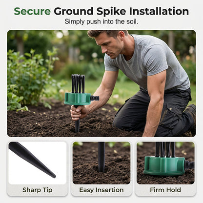 ⏰🔥LIMITED TIME 50% OFF!🔥50K+ SOLD!Precision Irrigation Sprinkler – 360° multi‑directional. custom spray patterns. Gentle on delicate plants. Save water. grow better. 🌱✅