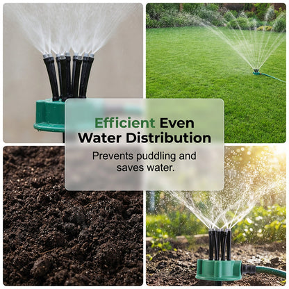 ⏰🔥LIMITED TIME 50% OFF!🔥50K+ SOLD!Precision Irrigation Sprinkler – 360° multi‑directional. custom spray patterns. Gentle on delicate plants. Save water. grow better. 🌱✅