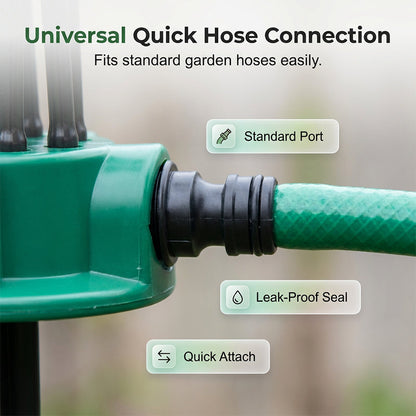 ⏰🔥LIMITED TIME 50% OFF!🔥50K+ SOLD!Precision Irrigation Sprinkler – 360° multi‑directional. custom spray patterns. Gentle on delicate plants. Save water. grow better. 🌱✅